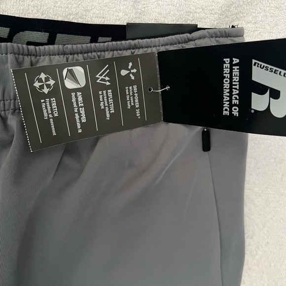 Russell Large Gray Sweatpants NWT with FREE Nike Long Sleeve T-Shirt NWT - Picture 8 of 16